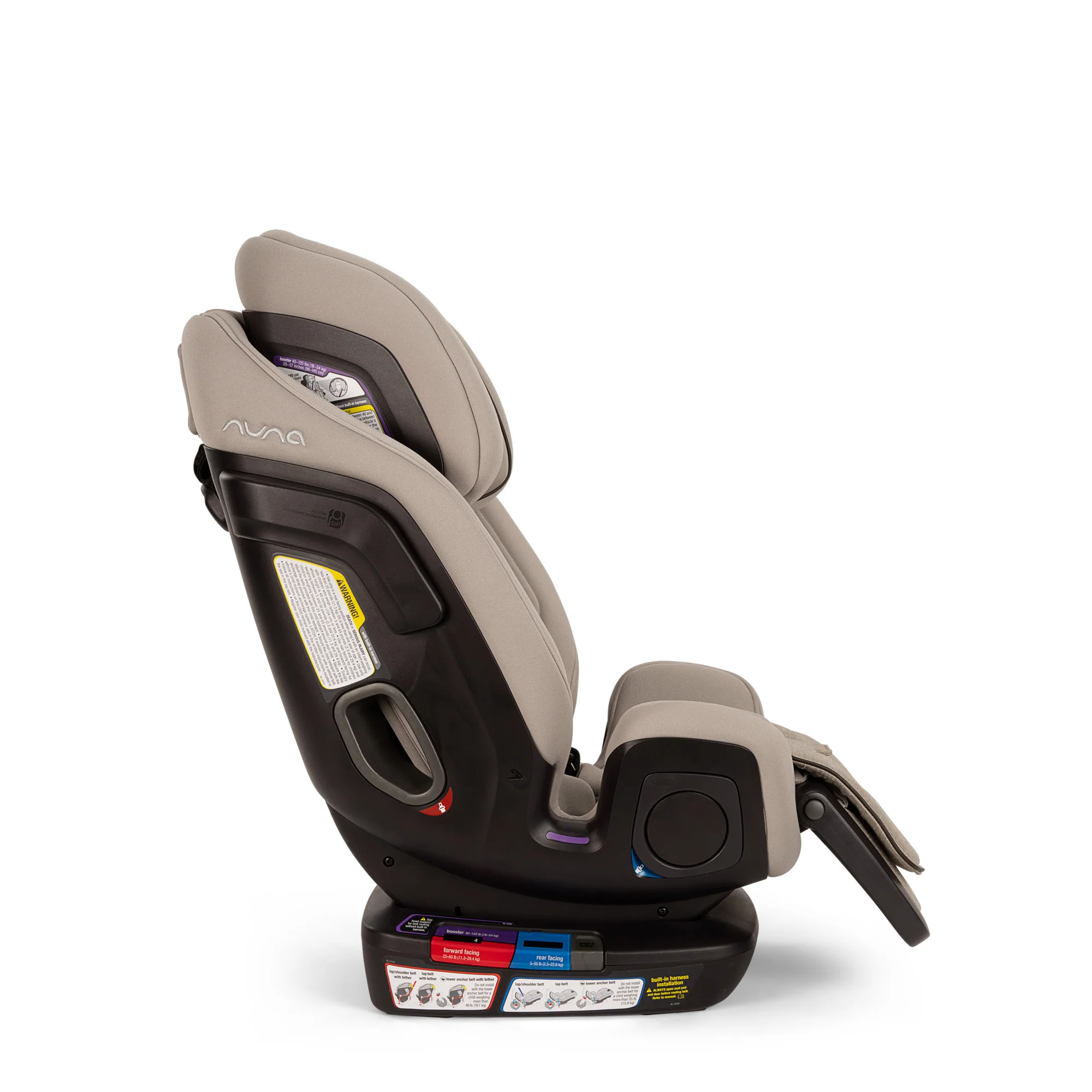 Nuna EXEC All in One Car Seat with Slip Cover & 2nd Insert - Image 35