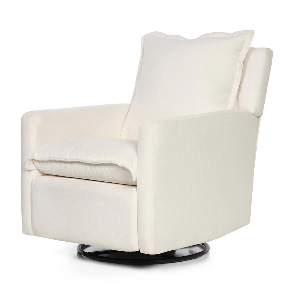 Oilo Flynn Glider w/ Power & USB in HP Ecru - Image 4
