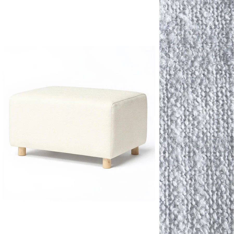 Oilo Ottoman Wide Rectangle Wood Base - Image 20