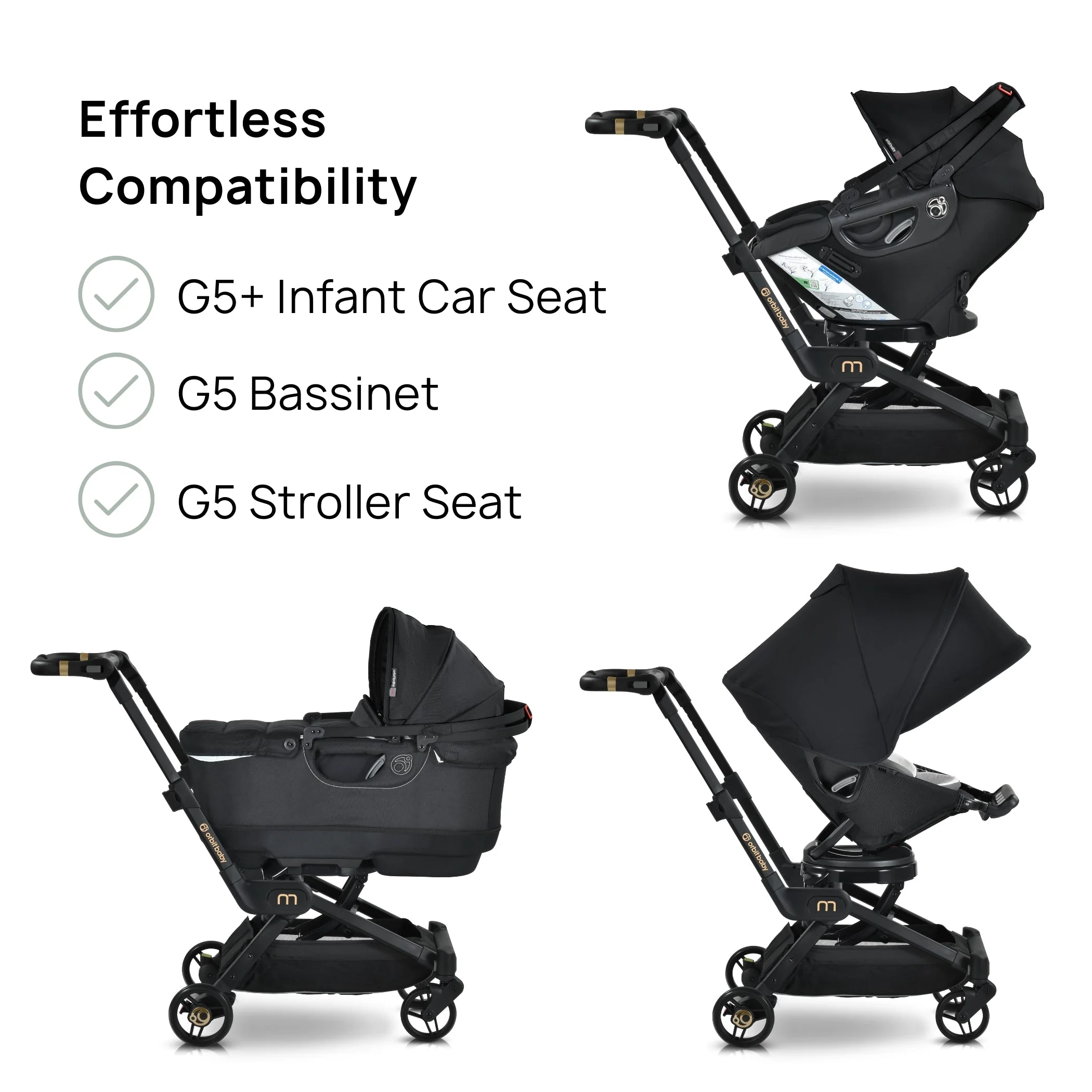 Orbit Baby M+ Stroll & Lounge Travel System - Image 146