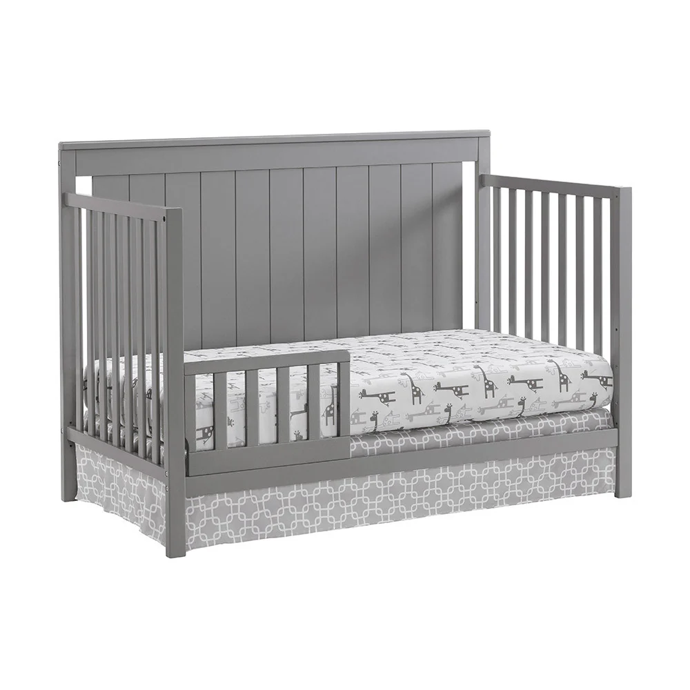 Oxford Baby Lazio 4 In 1 Convertible Crib Dove Gray - Image 5