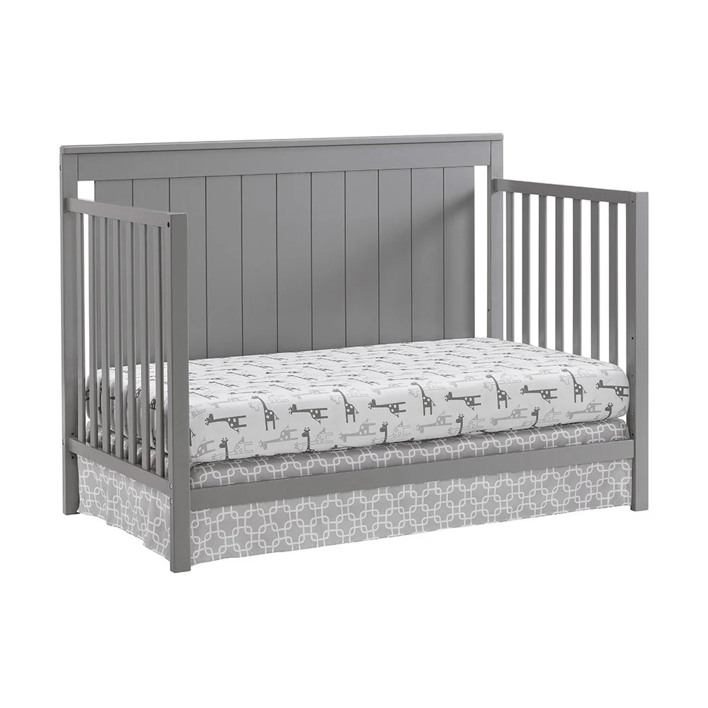 Oxford Baby Lazio 4 In 1 Convertible Crib Dove Gray - Image 7
