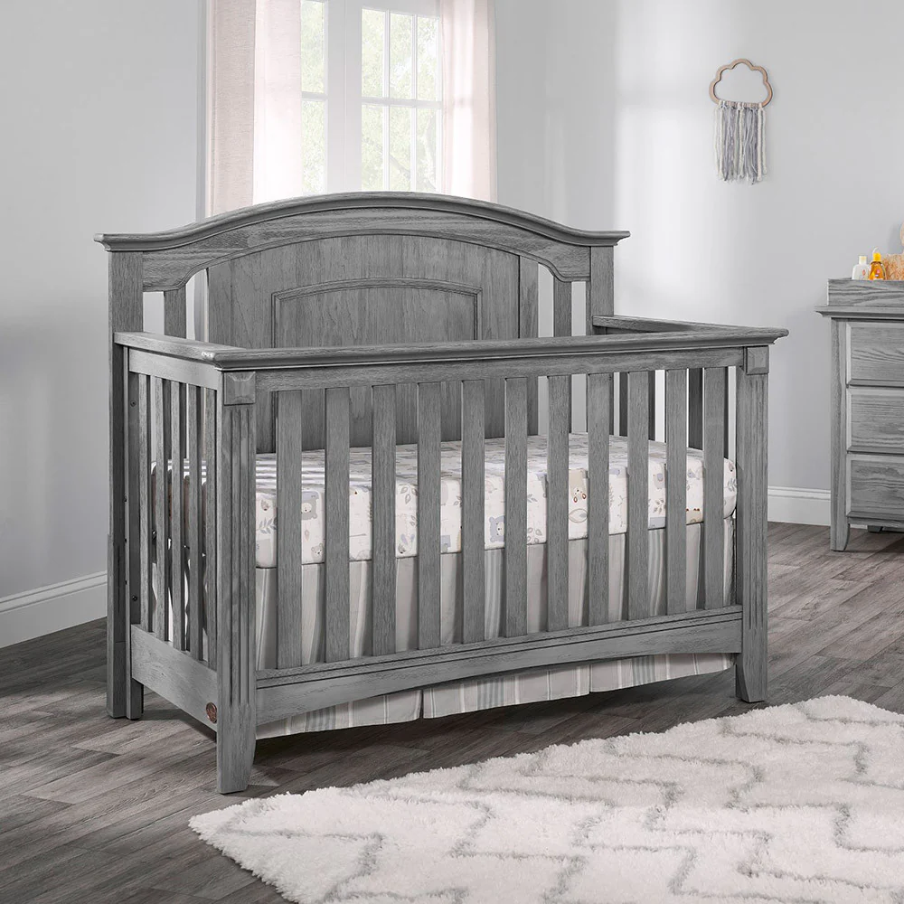 Oxford Baby Willowbrook 3 Piece Nursery Set in Graphite Gray - Image 3