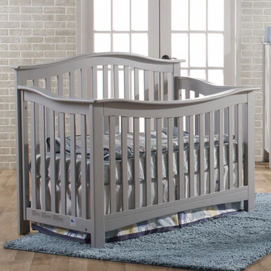 Pali Bolzano Collection Forever Crib in Stone - Image 2