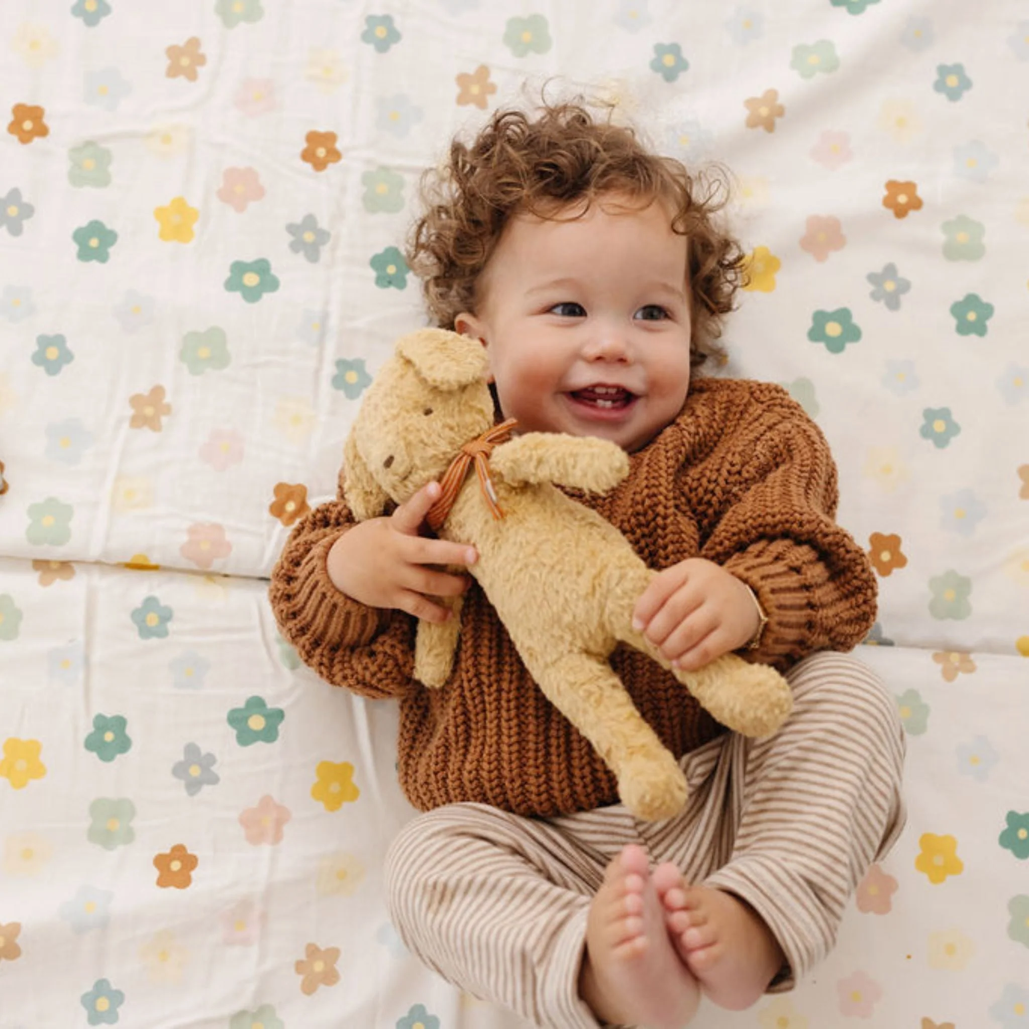 Toki Kids Playful Posies Organic Cotton Mat - Image 10