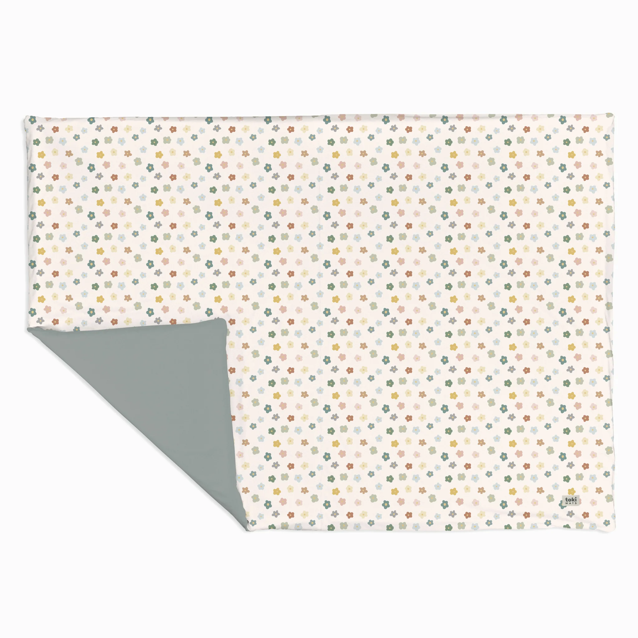 Toki Kids Playful Posies Organic Cotton Mat - Image 13