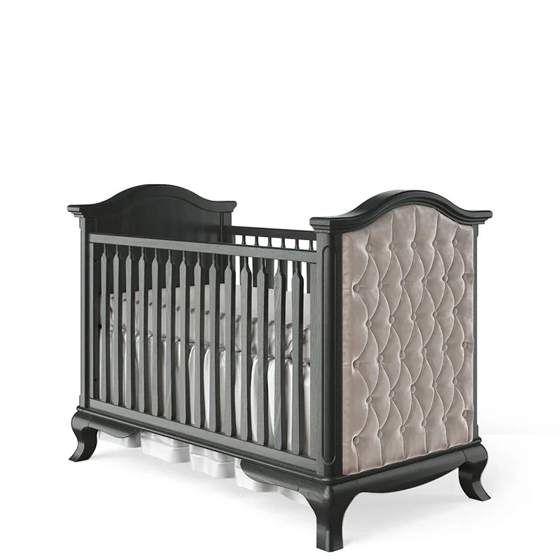 Romina Cleopatra Classic Crib w/ Tufted Sides - Image 4