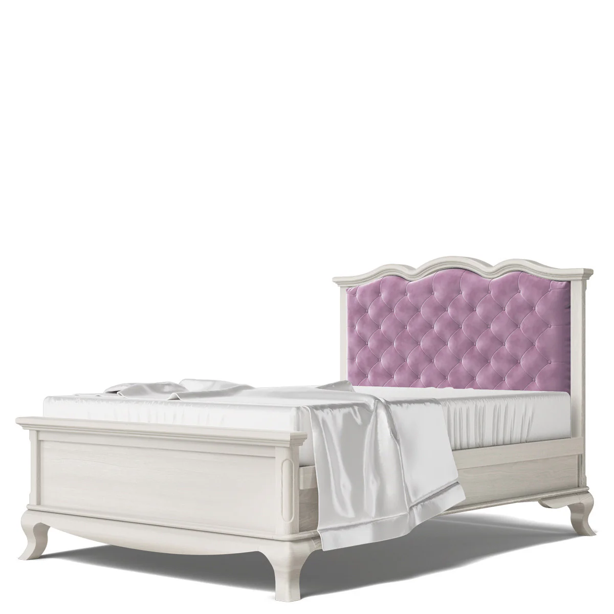 Romina Cleopatra Full Bed w/ Tufted Headboard - Image 13