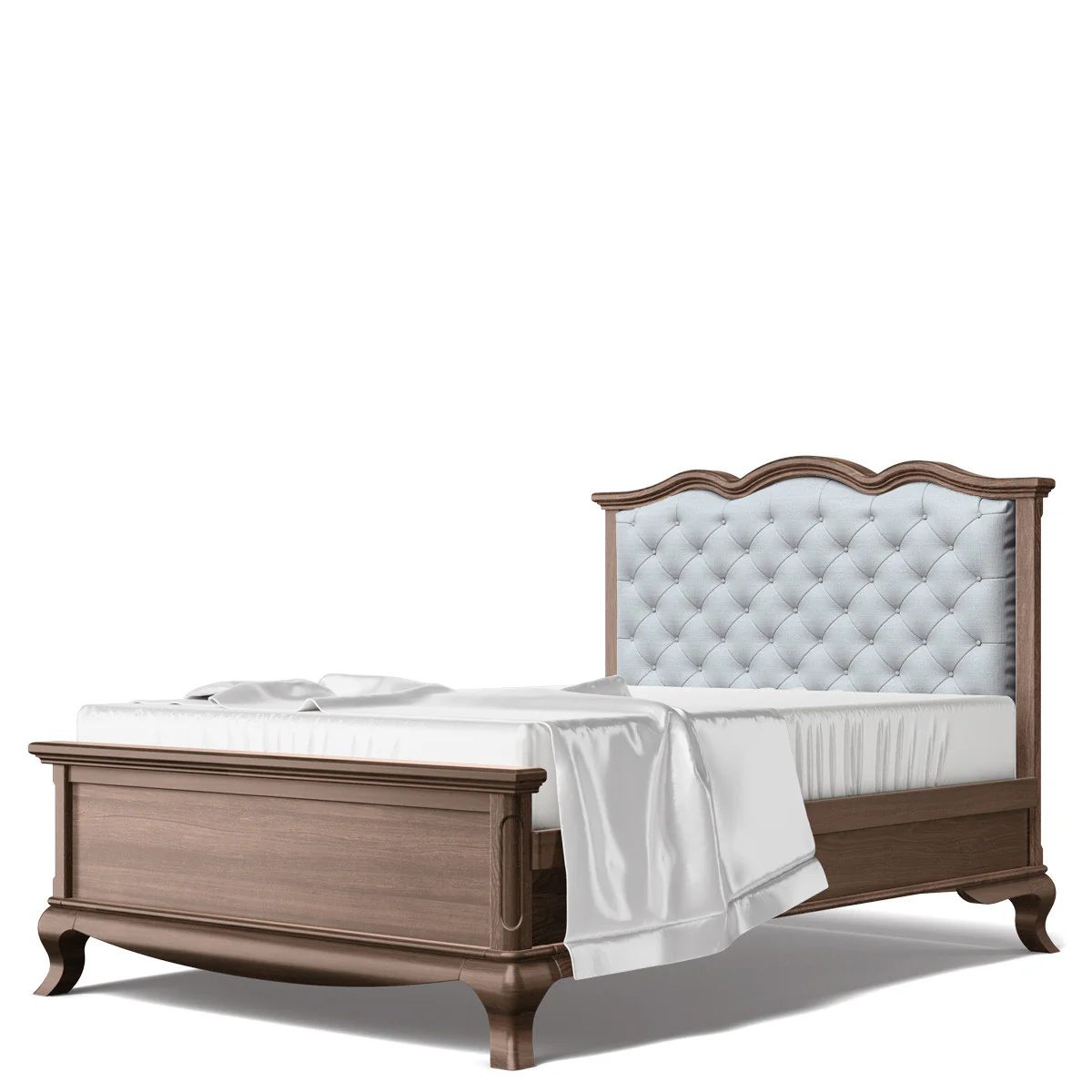 Romina Cleopatra Full Bed w/ Tufted Headboard - Image 7