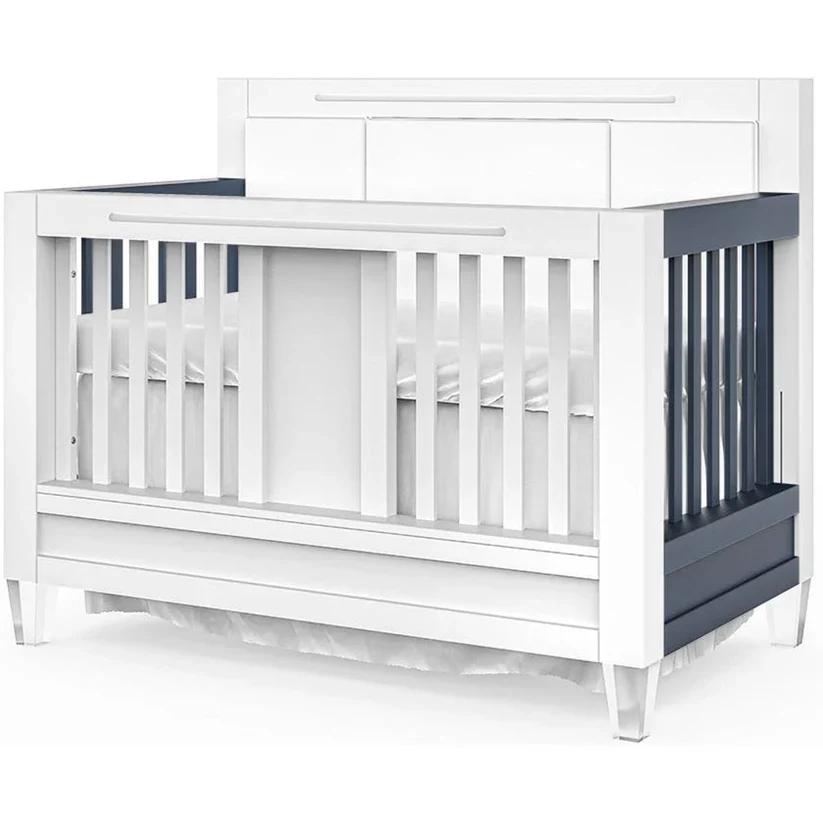 Romina Millenario Convertible Crib – Tufted - Image 21