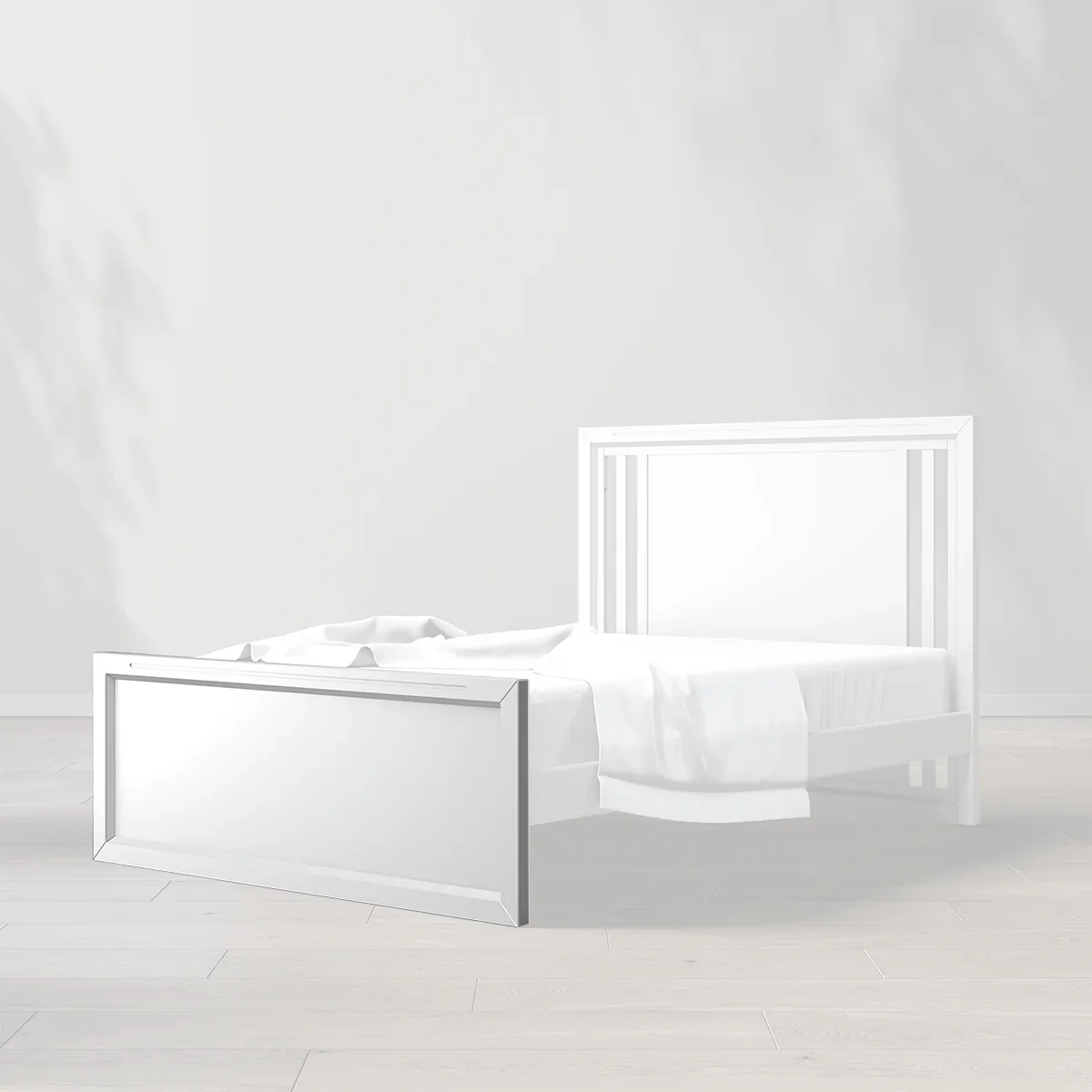Romina Quadro Low-Profile Footboard - Image 2