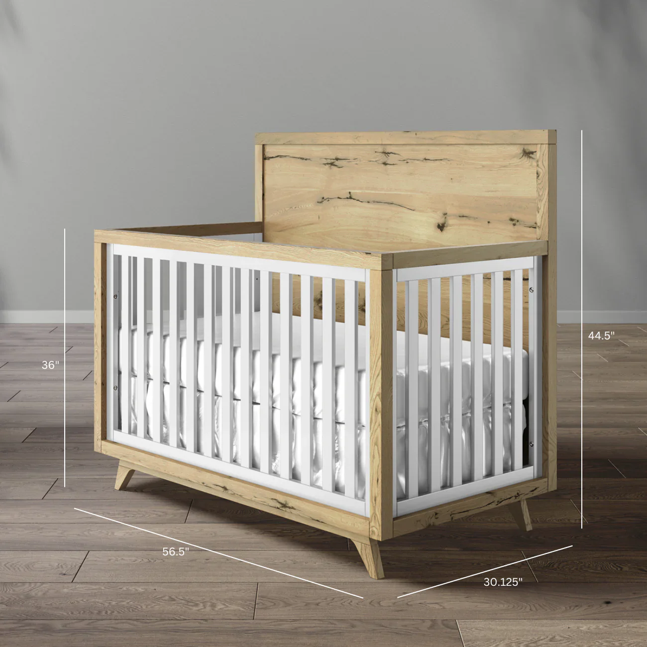 Romina Uptown Convertible Crib - Image 2