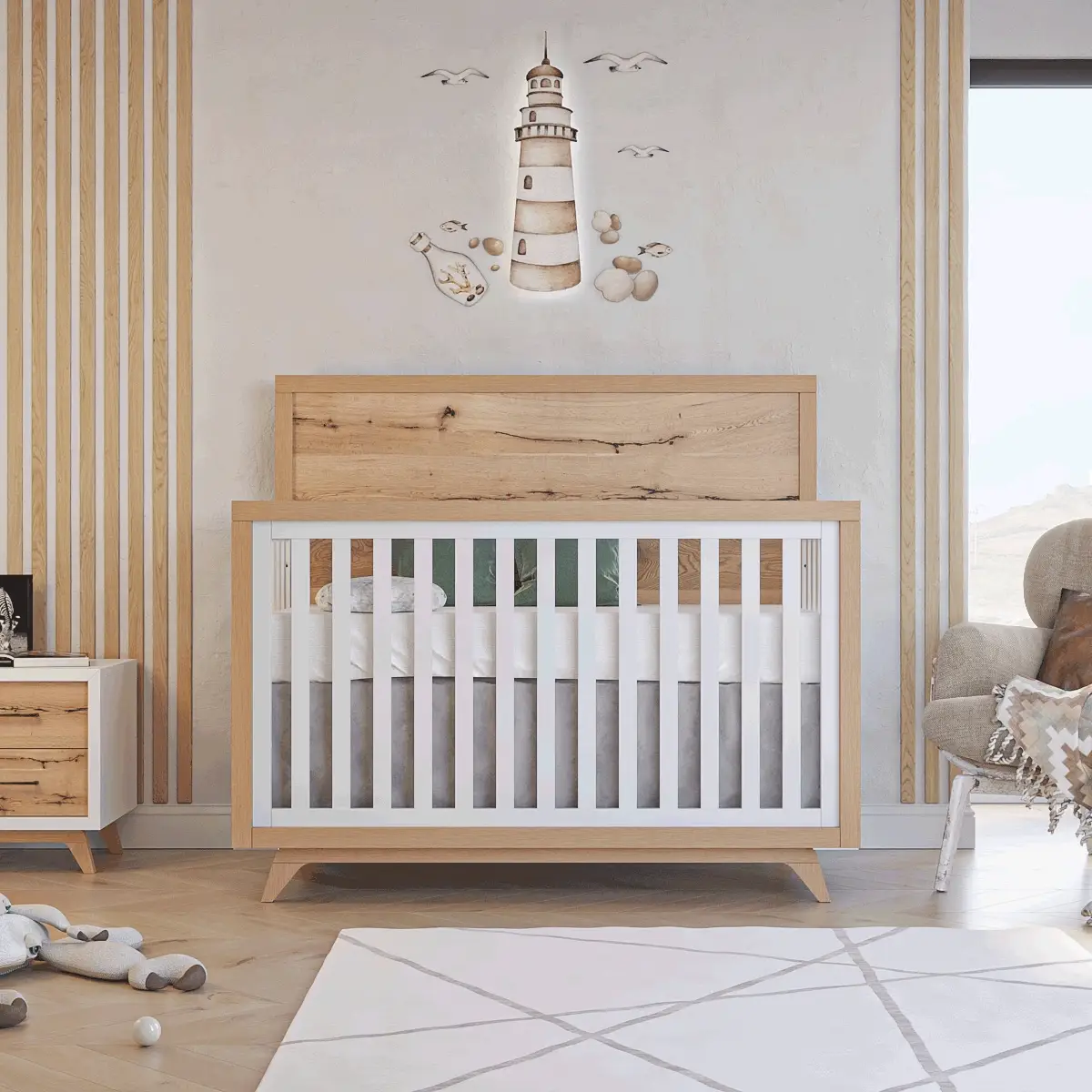 Romina Uptown Convertible Crib - Image 6