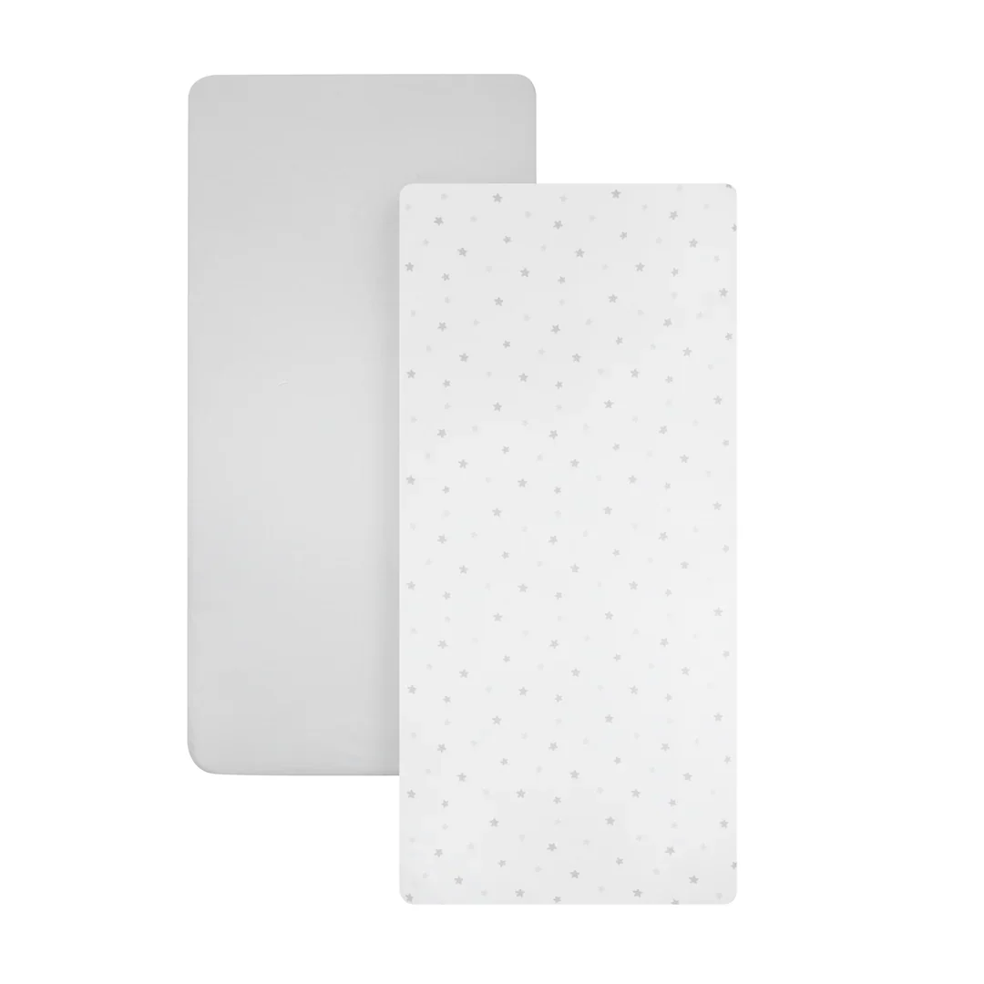 Shnuggle Air Lite Crib Fitted Sheets – 2-Pack - Image 2