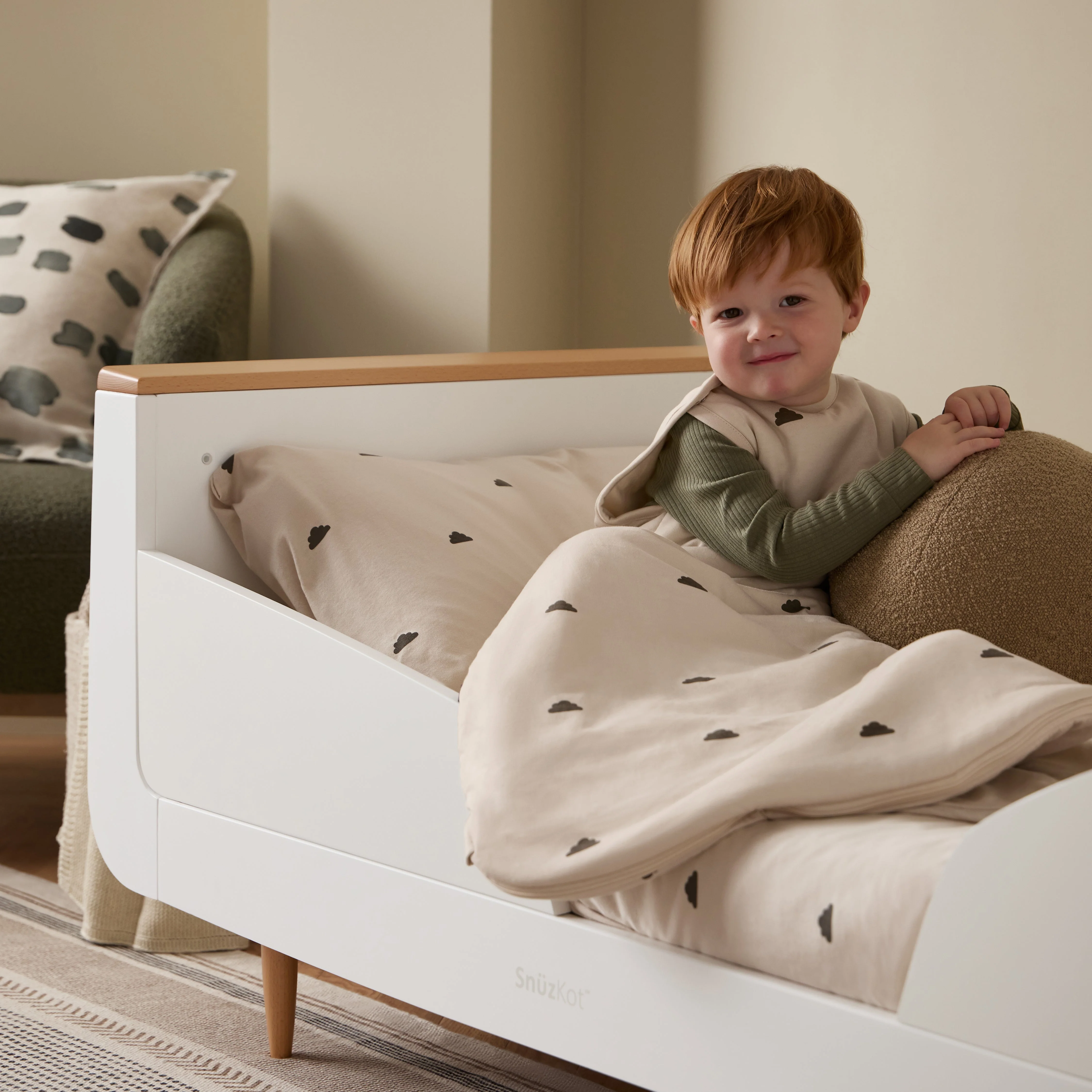 Snuz SnuzPouch Sleeping Bag - Sand Cloud - Image 8