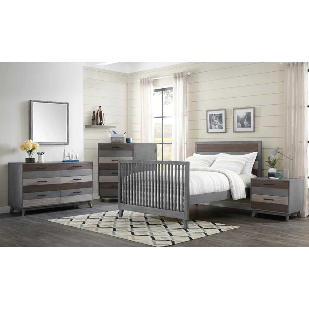 Soho Baby Cascade Nightstand Multi tone Gray - Image 4