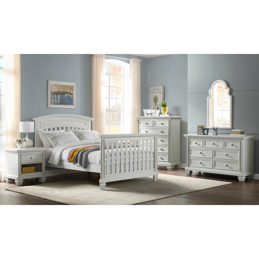 Soho Baby Richmond Nightstand Oyster White - Image 4