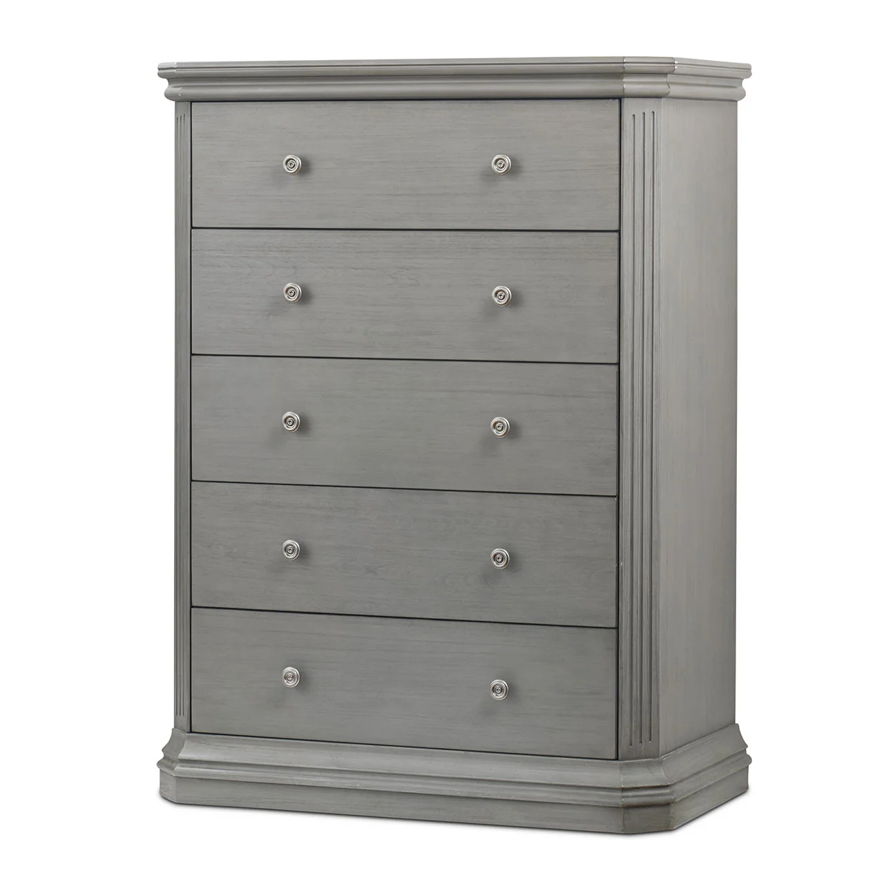 Sorelle Sutton 5-Drawer Dresser in Grigio