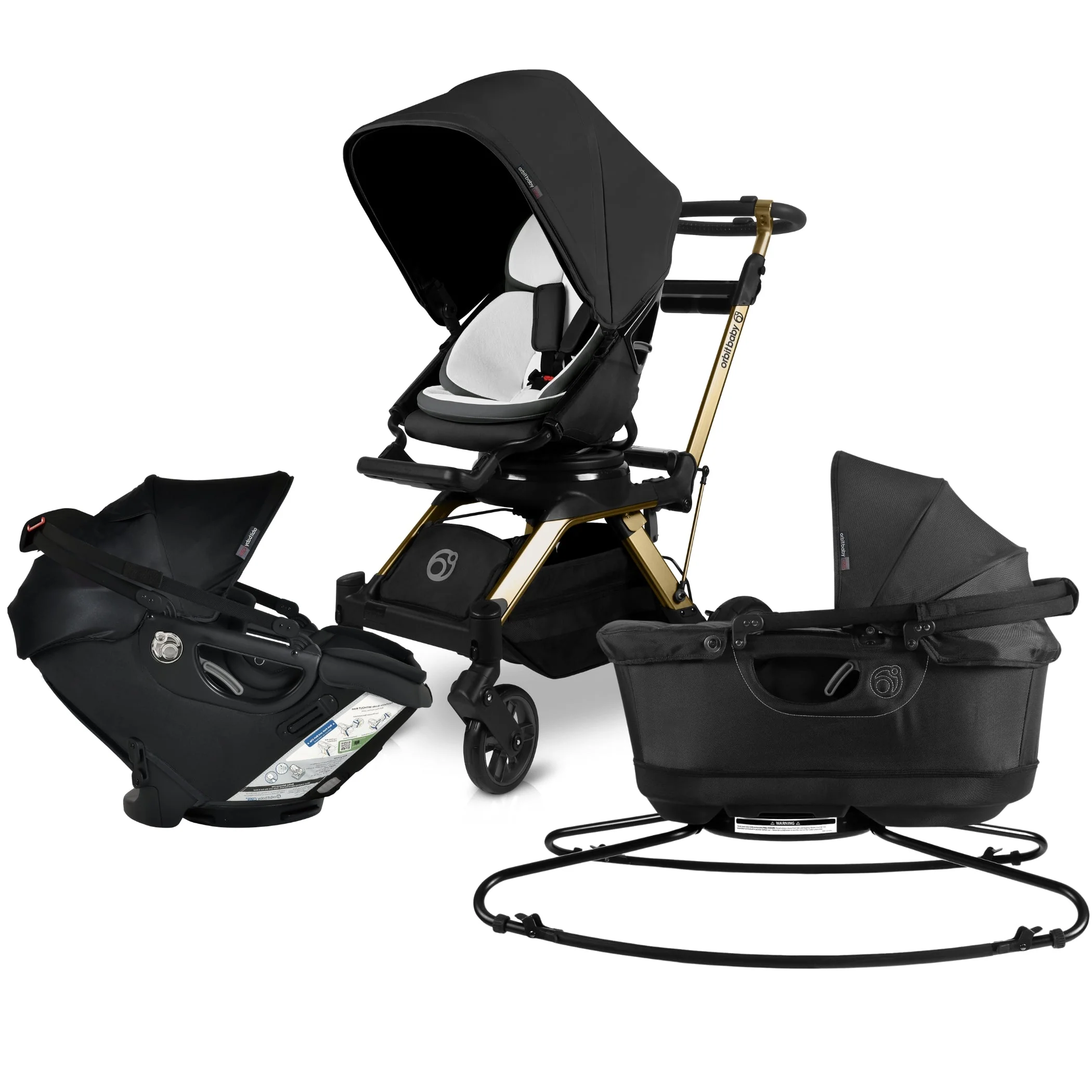Orbit Baby Stroll, Lounge & Ride Travel System - Image 3