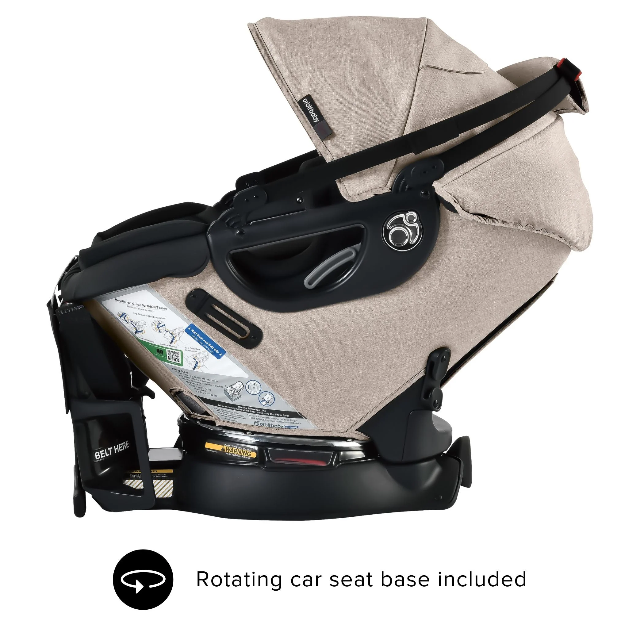 Orbit Baby Stroll, Lounge & Ride Travel System - Image 35