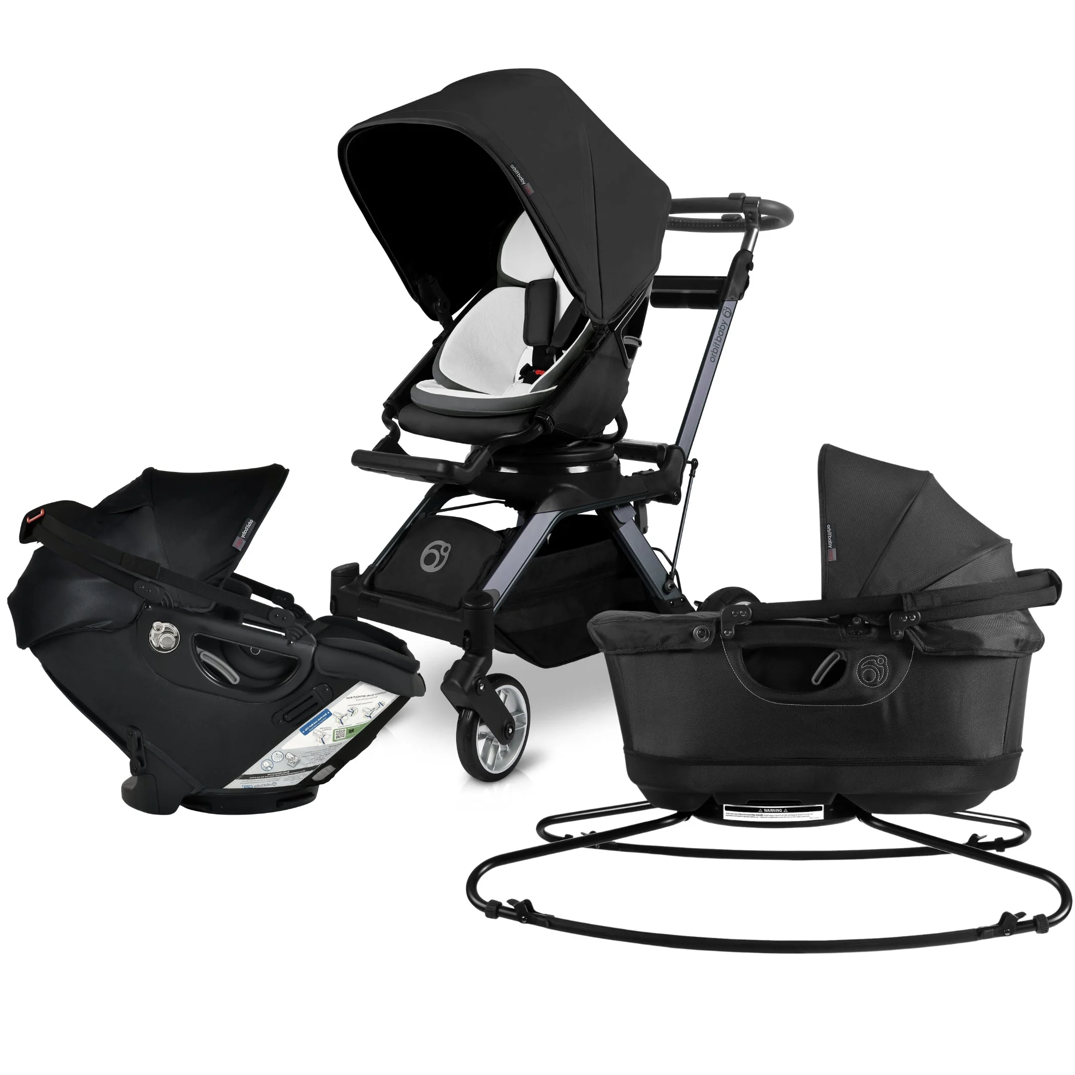 Orbit Baby Stroll, Lounge & Ride Travel System - Image 5