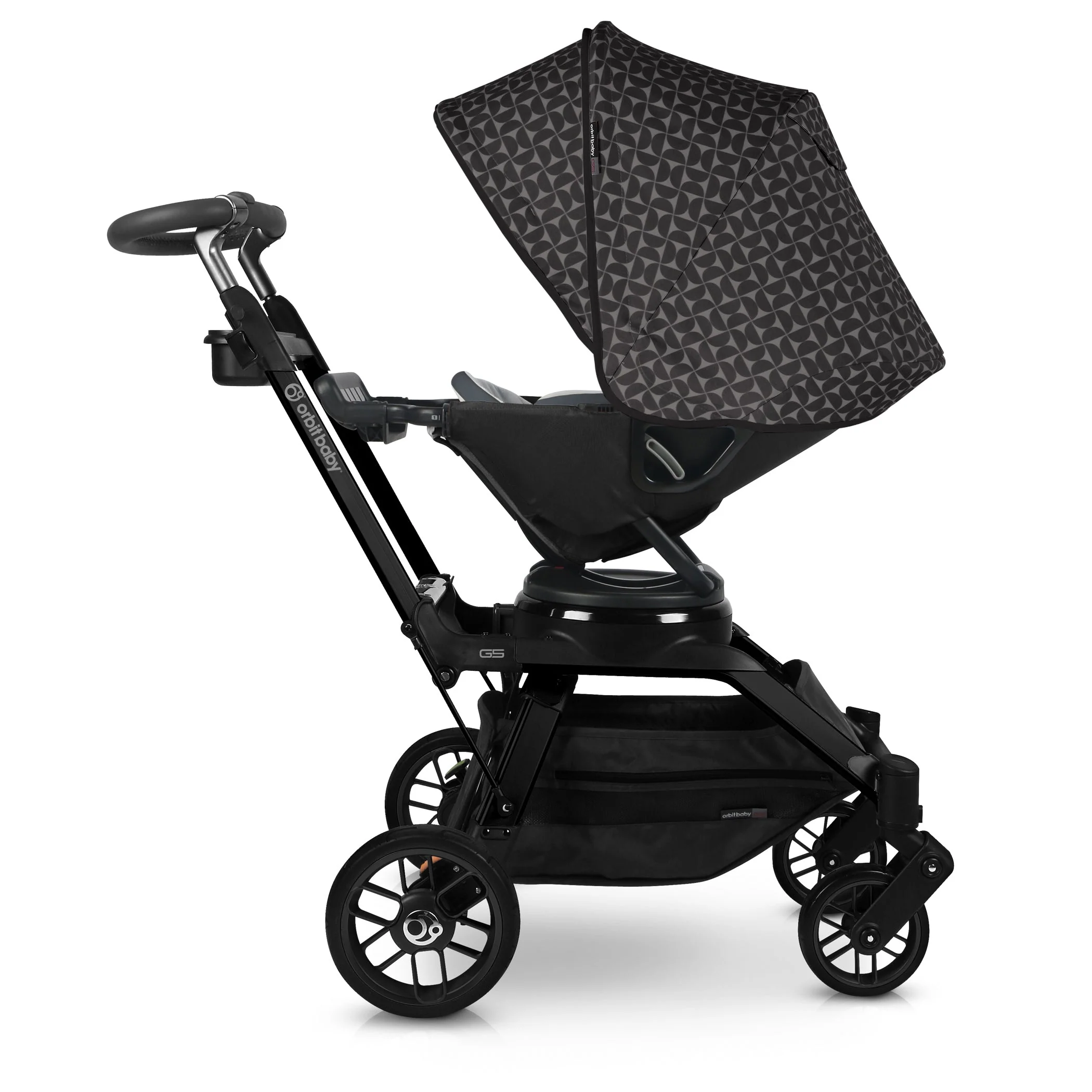 Orbit Baby Stroller Canopy in Mosaic Black - Image 3