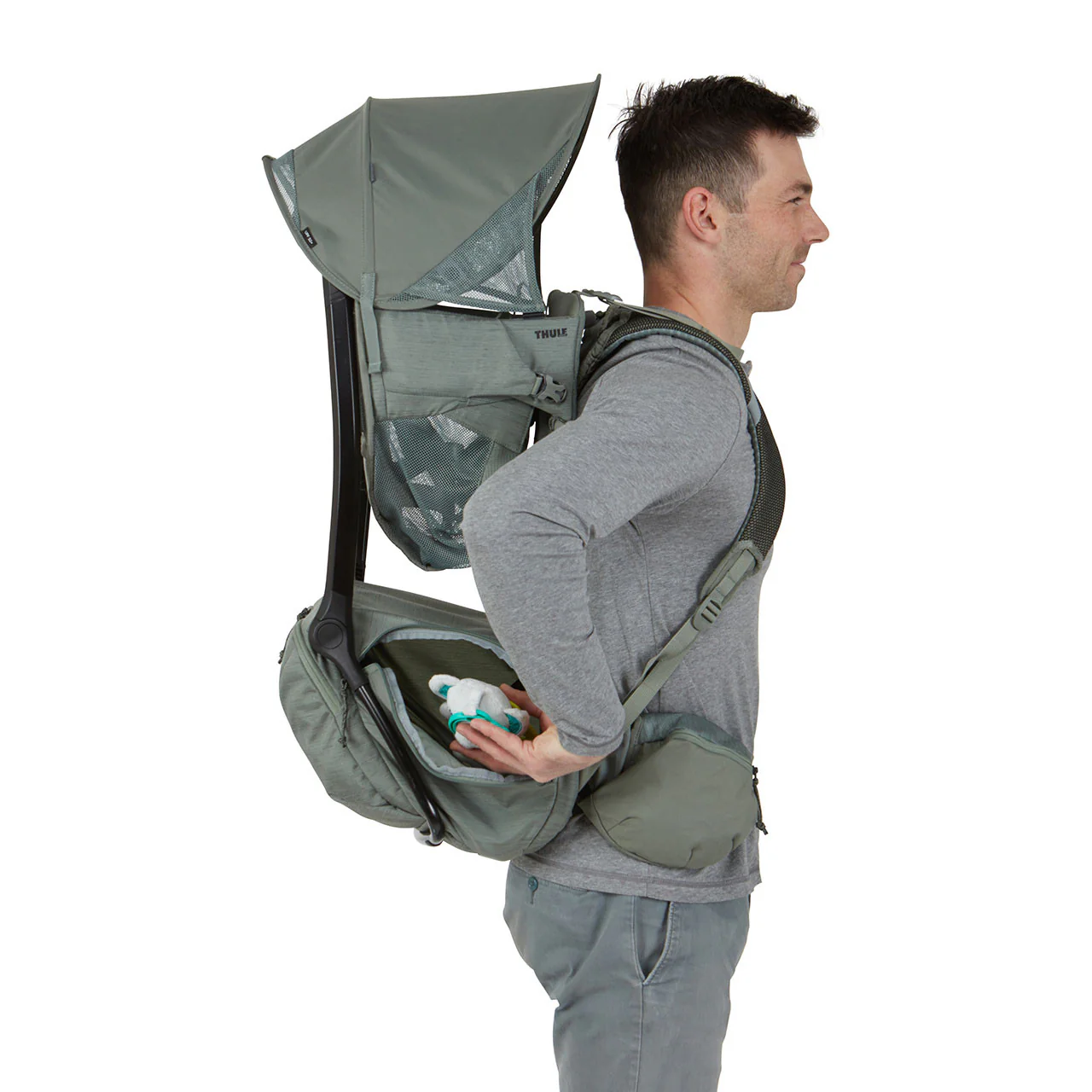 Thule Sapling Baby Backpack Agave - Image 9