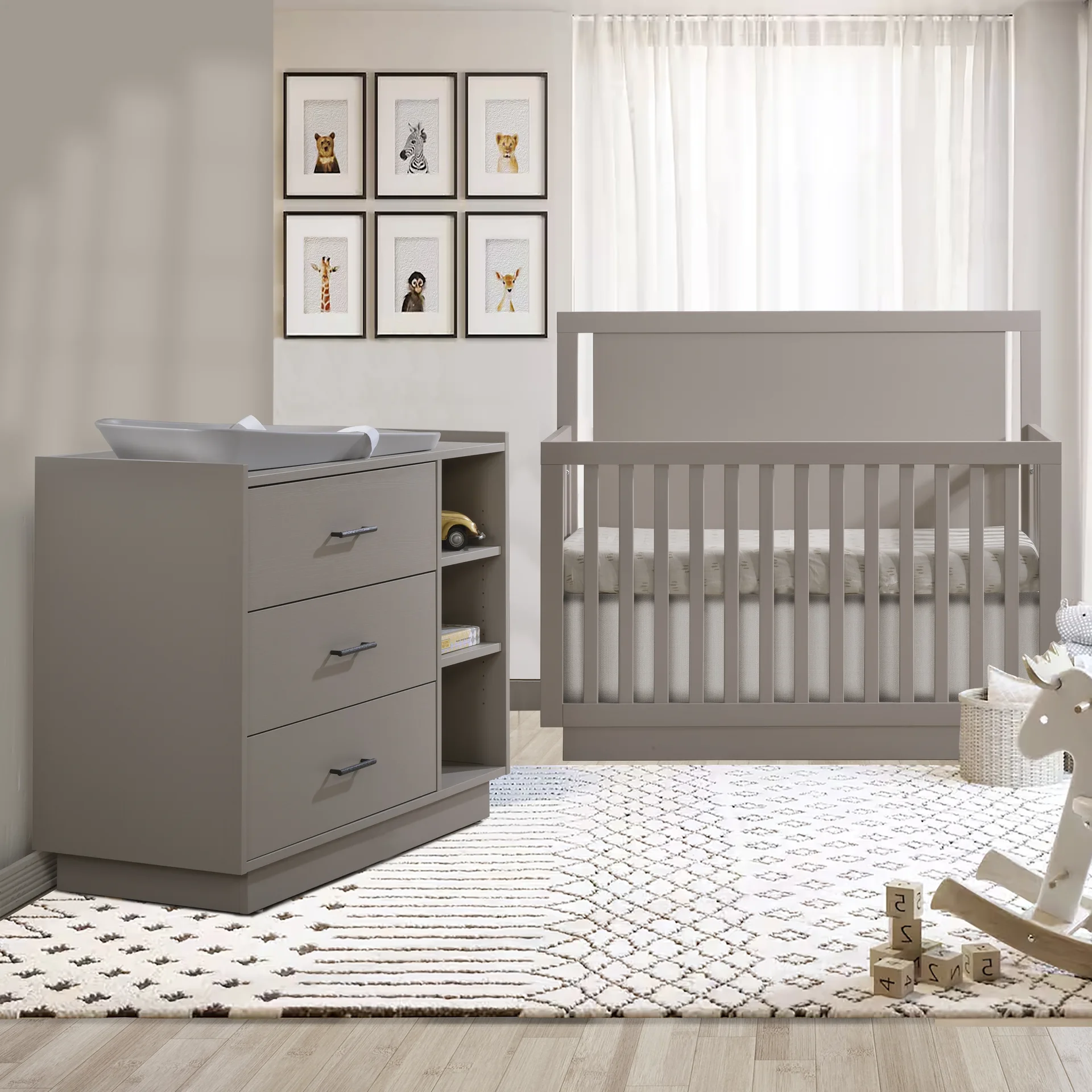 Tulip by Natart Tito Crib-to-double and Combo Dresser - Image 6