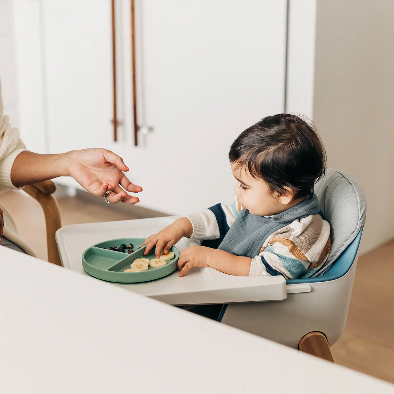 UPPAbaby Highchair Cushion in Grey - Image 3