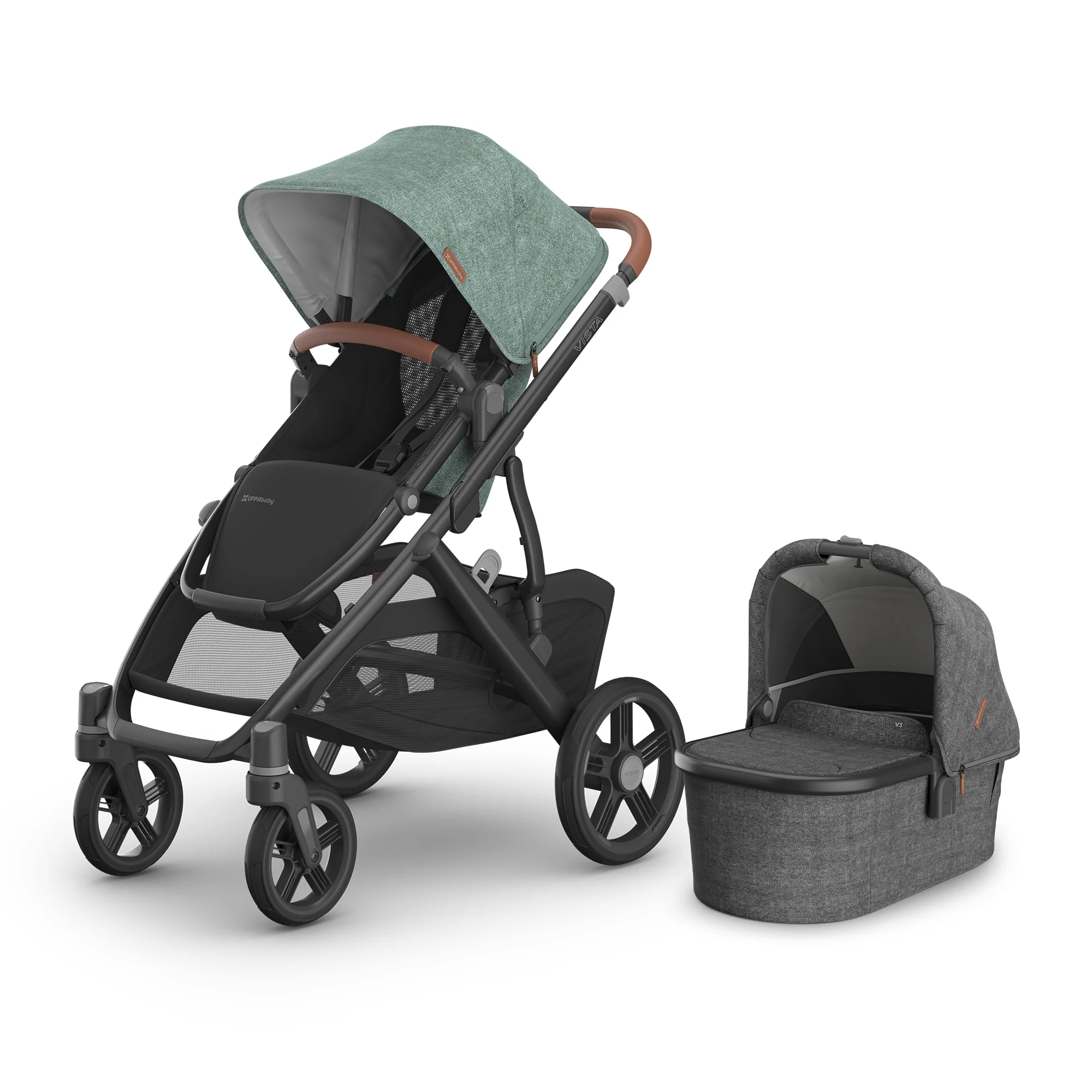 UPPAbaby Vista V3 From Birth Single Bundle (Stroller + Bassinet) - Image 27