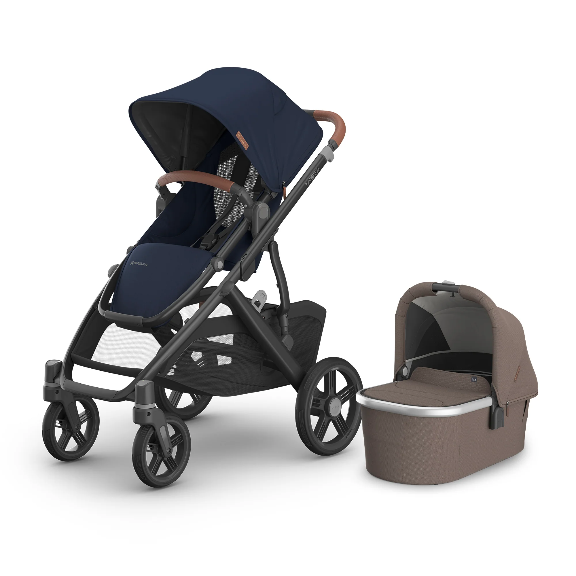 UPPAbaby Vista V3 From Birth Single Bundle (Stroller + Bassinet) - Image 72