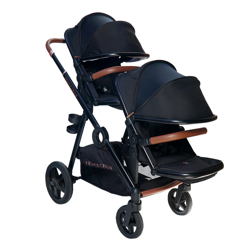Venice Child Maverick Single to Double Stroller with 2nd Toddler Seat - Image 7