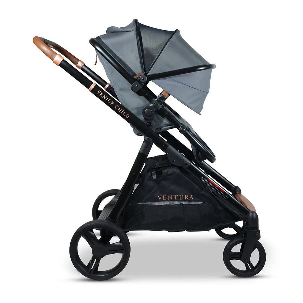 Venice Child Ventura Single to Double Sit-And-Stand Tandem Stroller - Image 8