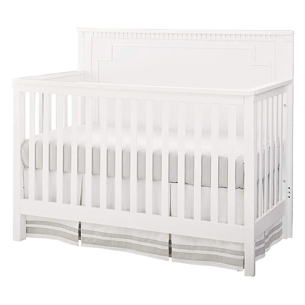 Westwood Emery Panel Convertible Crib In White - Image 3