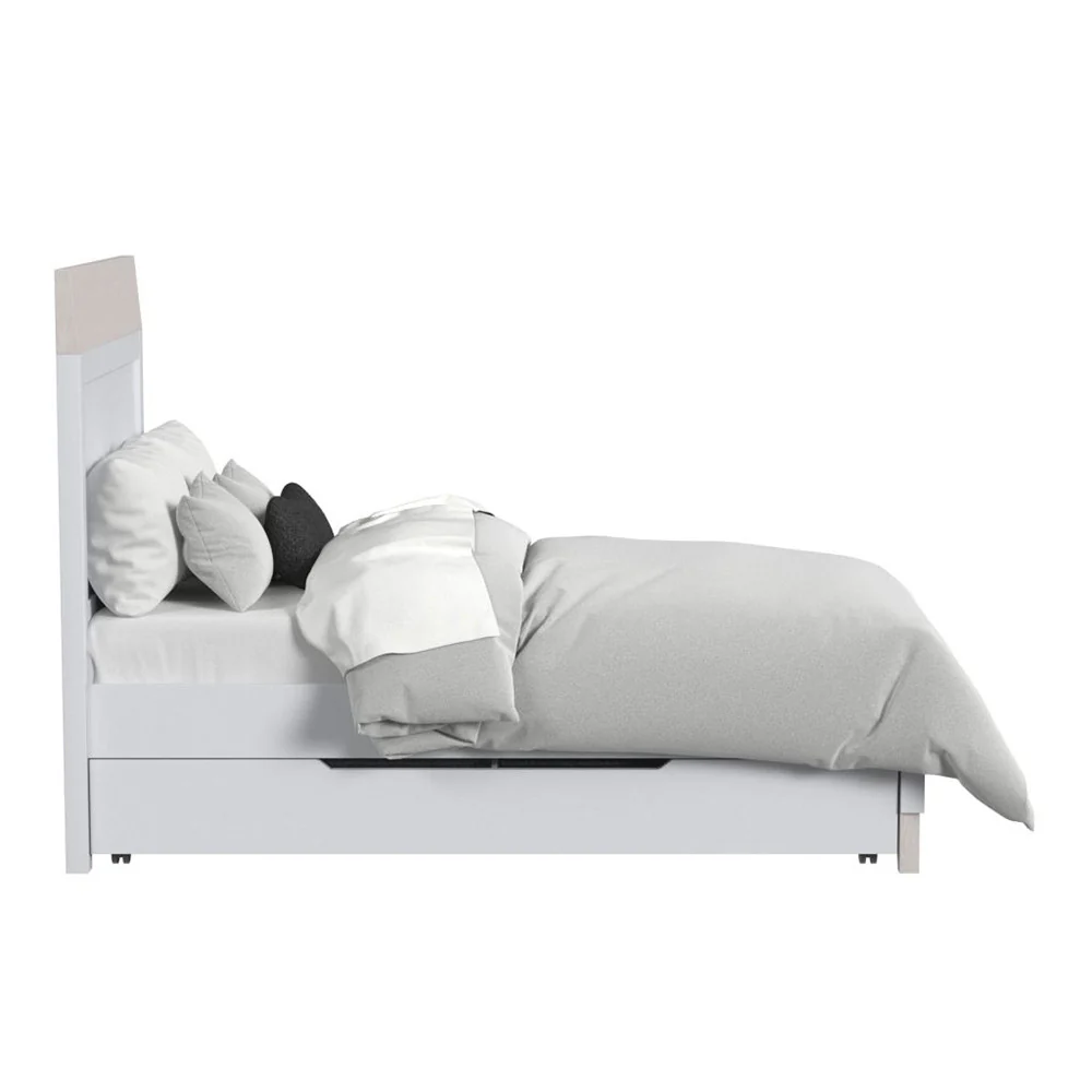 Westwood Rowan Youth Complete Twin Bed in Ash Linen - Image 5