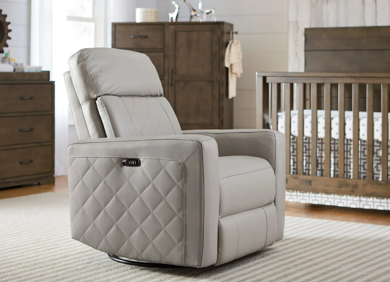 Westwood Soho Power Glider in Cloudy (Light Gray) - Image 4