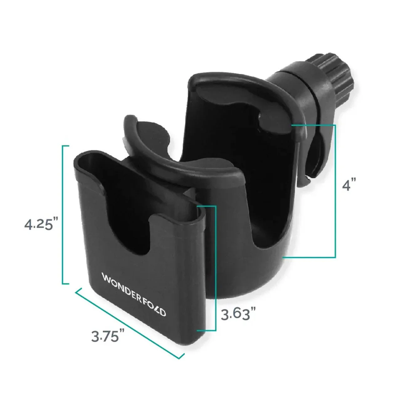 WonderFold 2-In-1 Cup & Phone Holder (fits all wagons) - Image 4