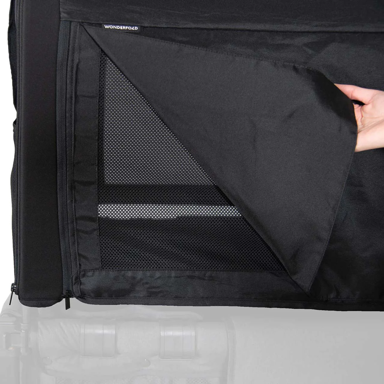 WonderFold Flex Canopy For W2 Original in Black - Image 7