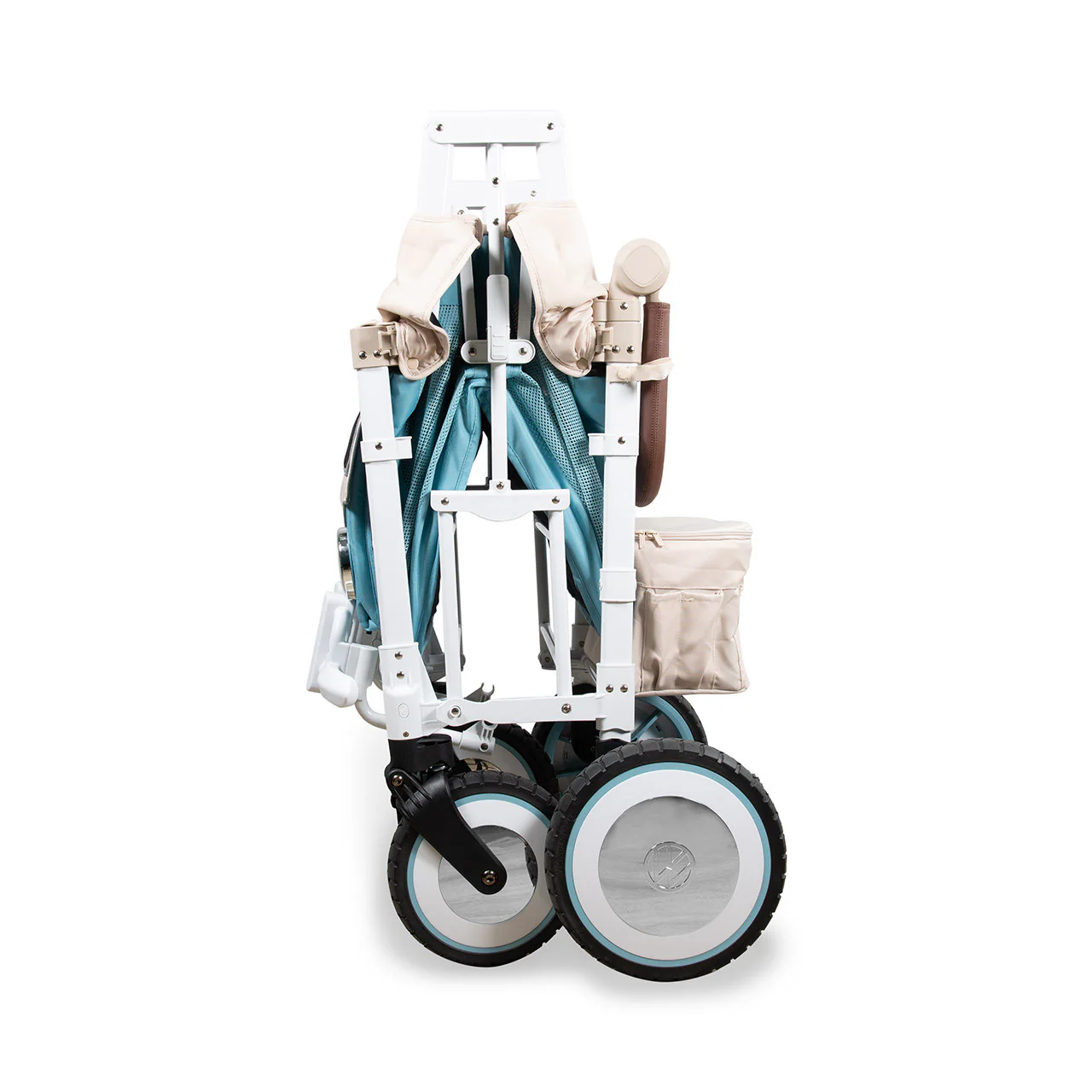 WonderFold VW2 Volkswagon Stroller Wagon in Bondi Blue - Image 5